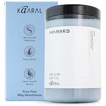 Kaaral Maraes Liss Care Mask - Hair Mask for Detangling and Control Cuticle Sealing - Certified Vegan, pH Balanced Formula Free of Paraben and Mineral Oil - Post Wash Conditioning Masque - 1,000 ml