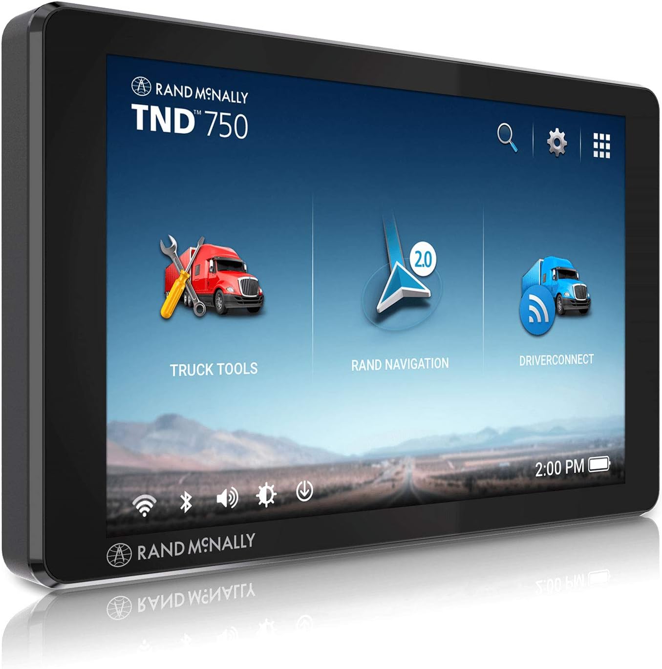 Rand McNally TND 750 7-inch GPS Truck Navigator with Industry's Best Custom Trucking Routes, Rand Navigation 2.0, Download 2025 Maps
