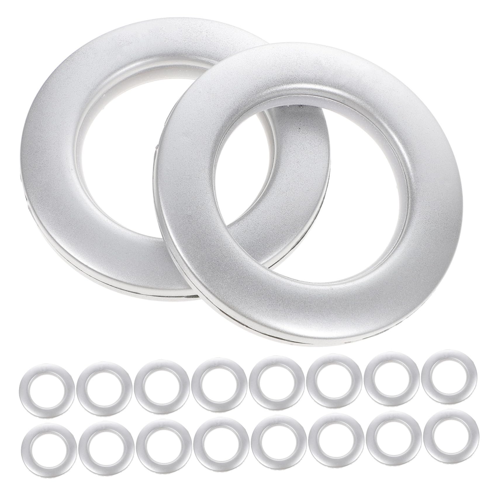Anillos para cortinas sin ruido con anillas deslizantes para visillos