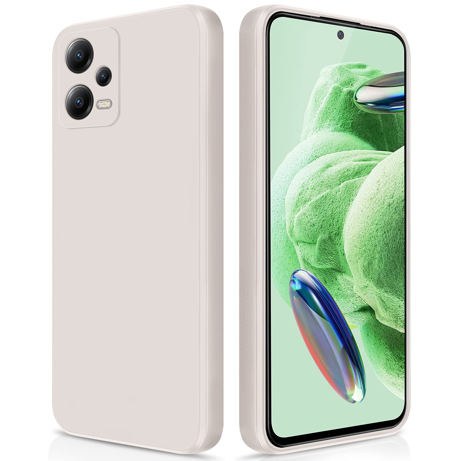 GiiYoon Hülle Kompatibel mit Oppo A5 Pro, Hochwertiges Liqui