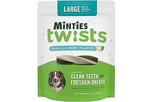 Minties Dental Twists: The Ultimate Dental Care for Large Dogs