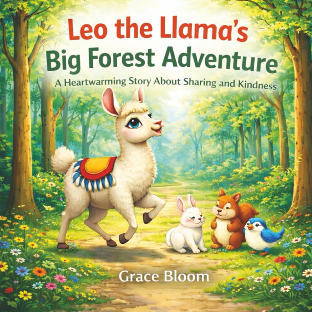 Leo the Llama’s Big Forest Adventure: A Heartwarming Story About Sharing and Kindness for Kids: A Big-Hearted Adventure for Little Readers