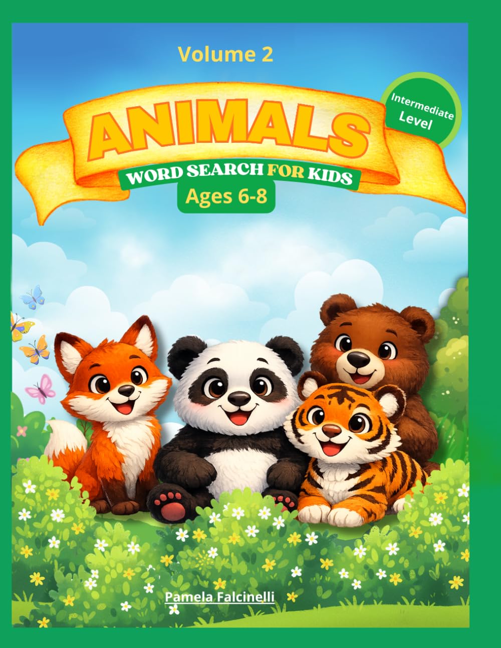 Word search for kids 2: Animals - Intermediate level