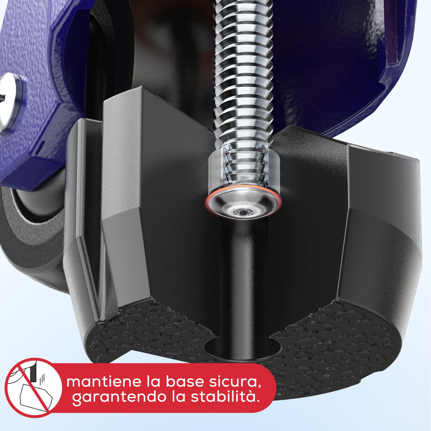 Ruote di Livellamento con Design del Manico a Cricchetto - Capacità di Carico 1200 kg - Altezza Totale 107-114 mm - Ruote Girevoli ruote industriali per banchi da lavoro, mobili pesanti