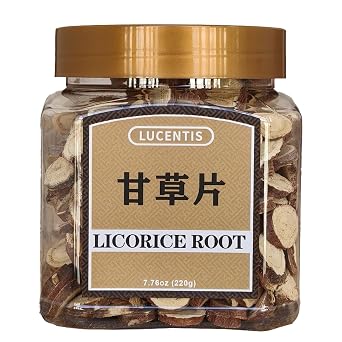 Premium Licorice Root Tea Slices  7.76oz (220g) 100% Natural, Cut & Sifted for Soothing & Digestive Support
