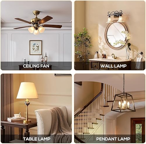 Miniatura 4 de Protector de bombilla de lámpara de metal, 6 piezas, grado industrial ajustable, soporte de lámpara, cubiertas de lámpara de jaula de luz vintage,