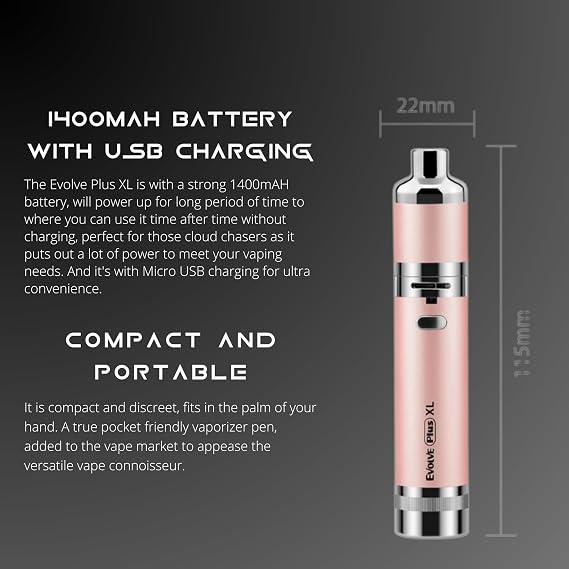 Yocan Evolve Plus XL Quad Technology Black Colour