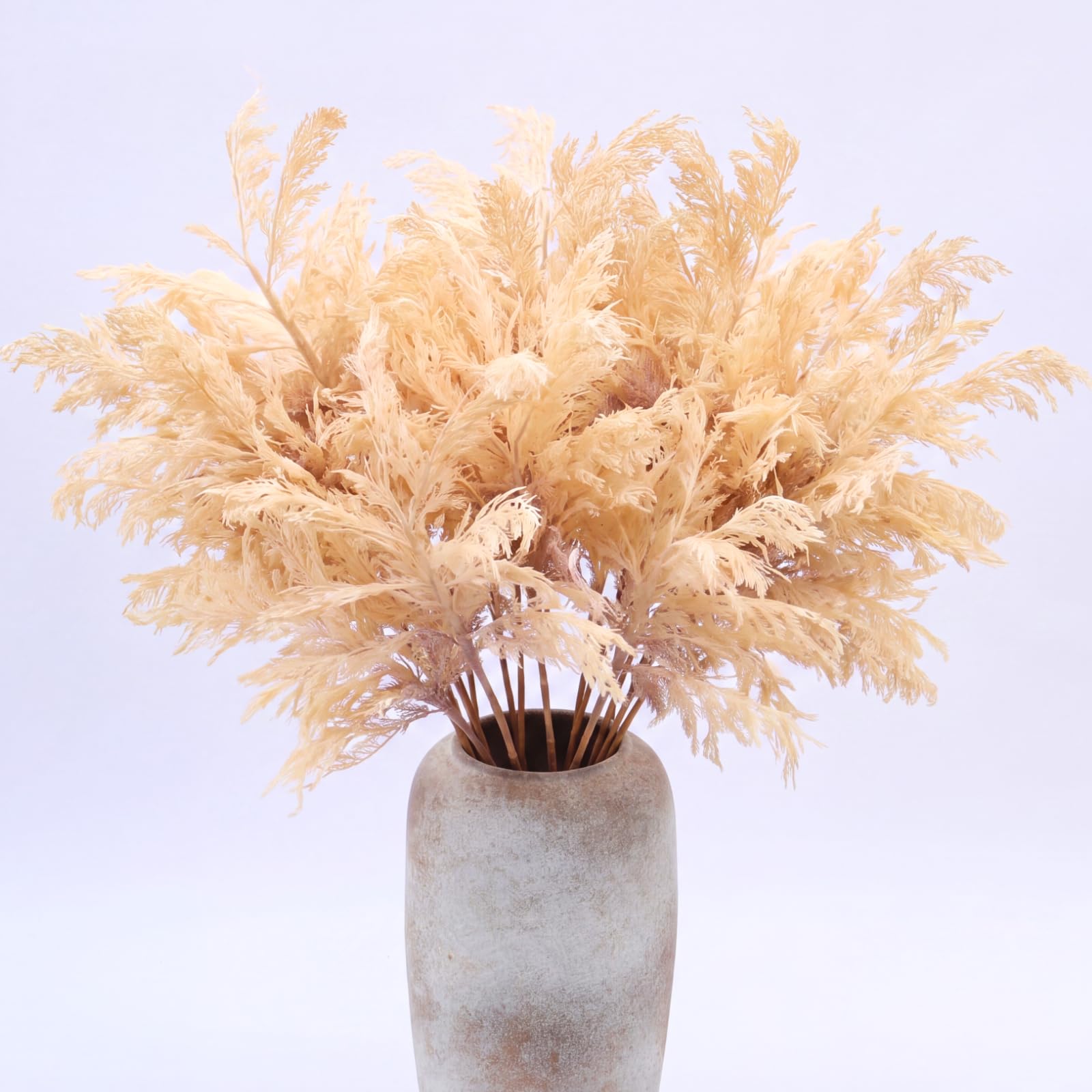 View 1 of ***FACTORY SEALED*** Giegxin Artificial Pampas Grass - 33.5 Inch Beige