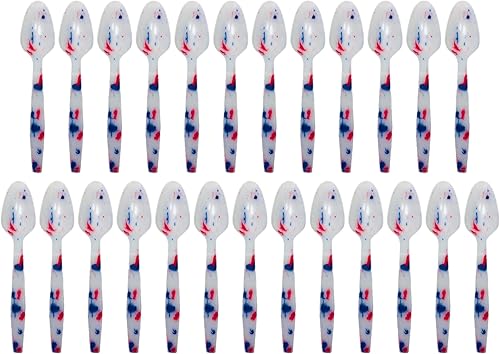 Miniatura 3 de Cucharas reutilizables de base biológica, paquete de 20, 5 colores diferentes, ideales para yogur, helado, helados, bebidas frías, fabricadas y