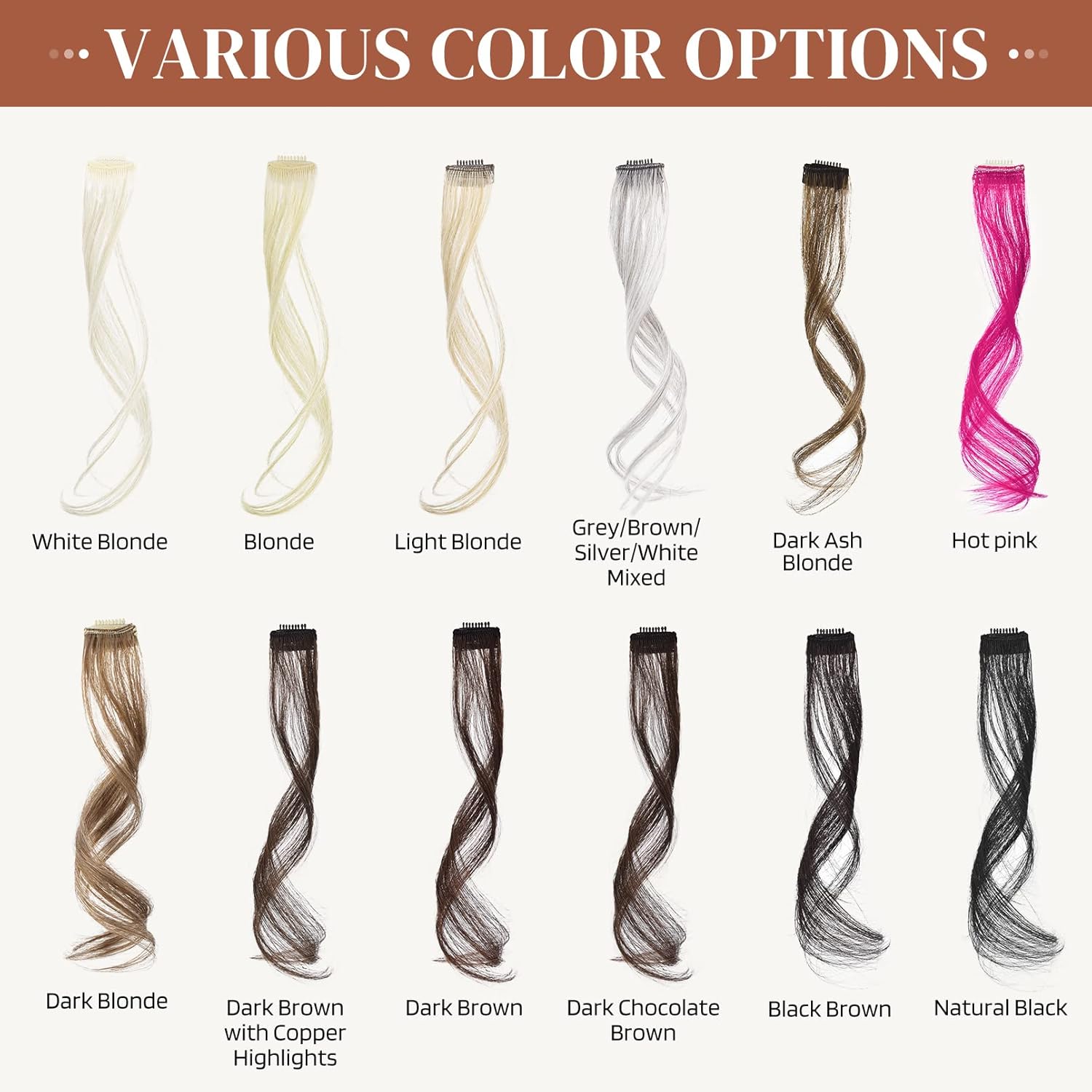 FLUFYMOOZ Side Air Bangs,2PCS Clip in Bangs Front Side Bangs Set Long Temples， Bangs Hair Clip on Fringe Bangs with Temples Synthetic Long Dragon beard Bangs Hair 12 inch （Light Blonde） - Image 6