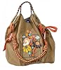 Shysay Ball Chain Bag, Embroidery, Eco Bag, Fashion Large Capacity, Lightweight, Ball Chain Eco Bag, Flower Arrangement Pattern, Foldable Shopping Bag, Reusable, Eco-friendly, Fashionable,