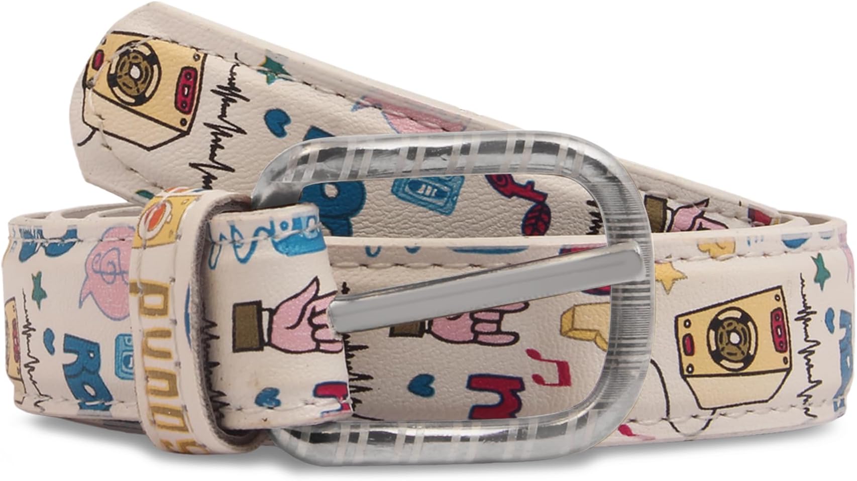 KIDS FAUX LEATHER Belt for Jeans,Dresses, pack of 1/pack of 3 (WAIST SIZE-22-26")