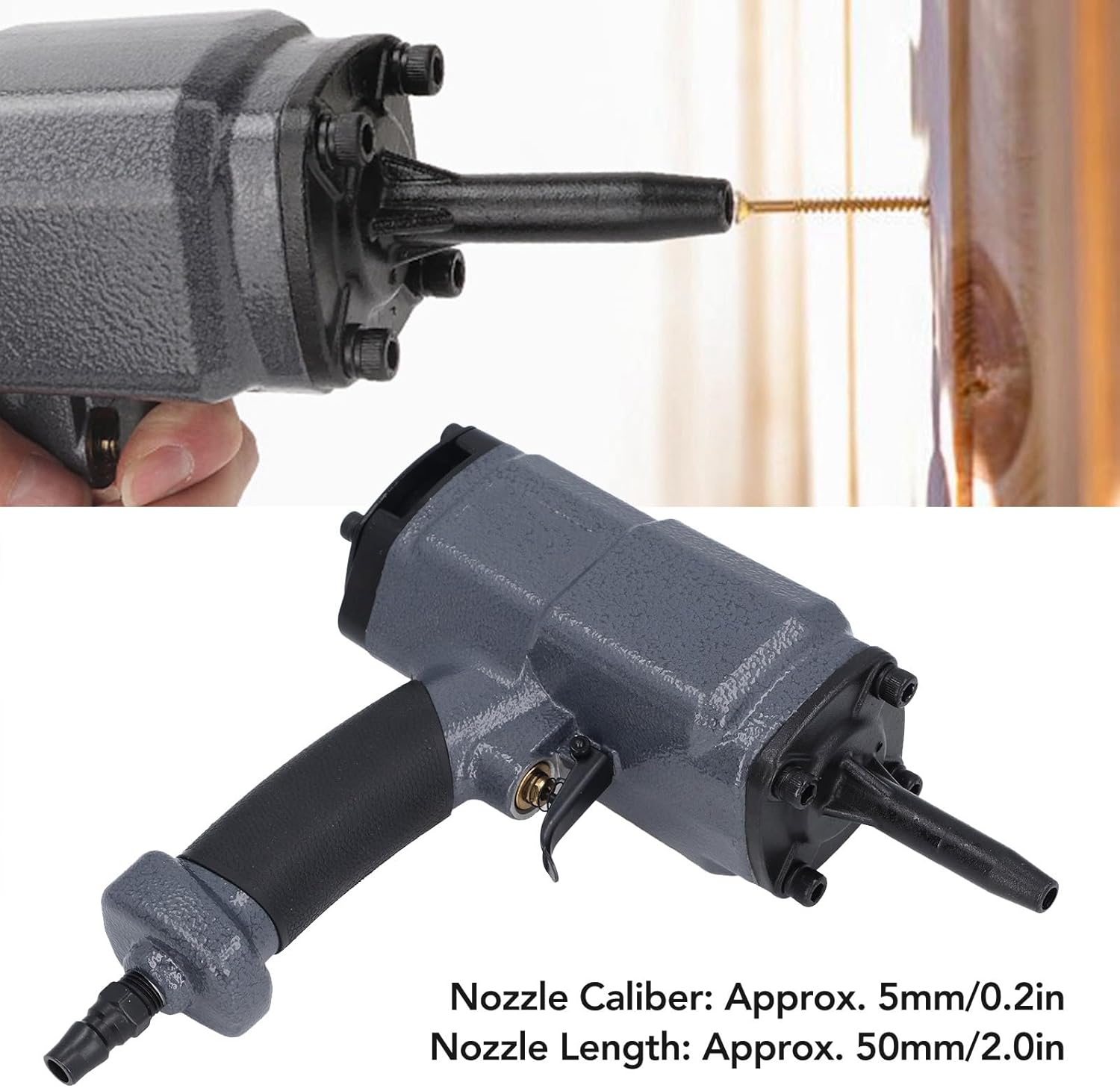 Semme Multifunctional Nail Puller Pneumatic Nail Remover Tool for Efficient Extraction From Wood Pallets and More