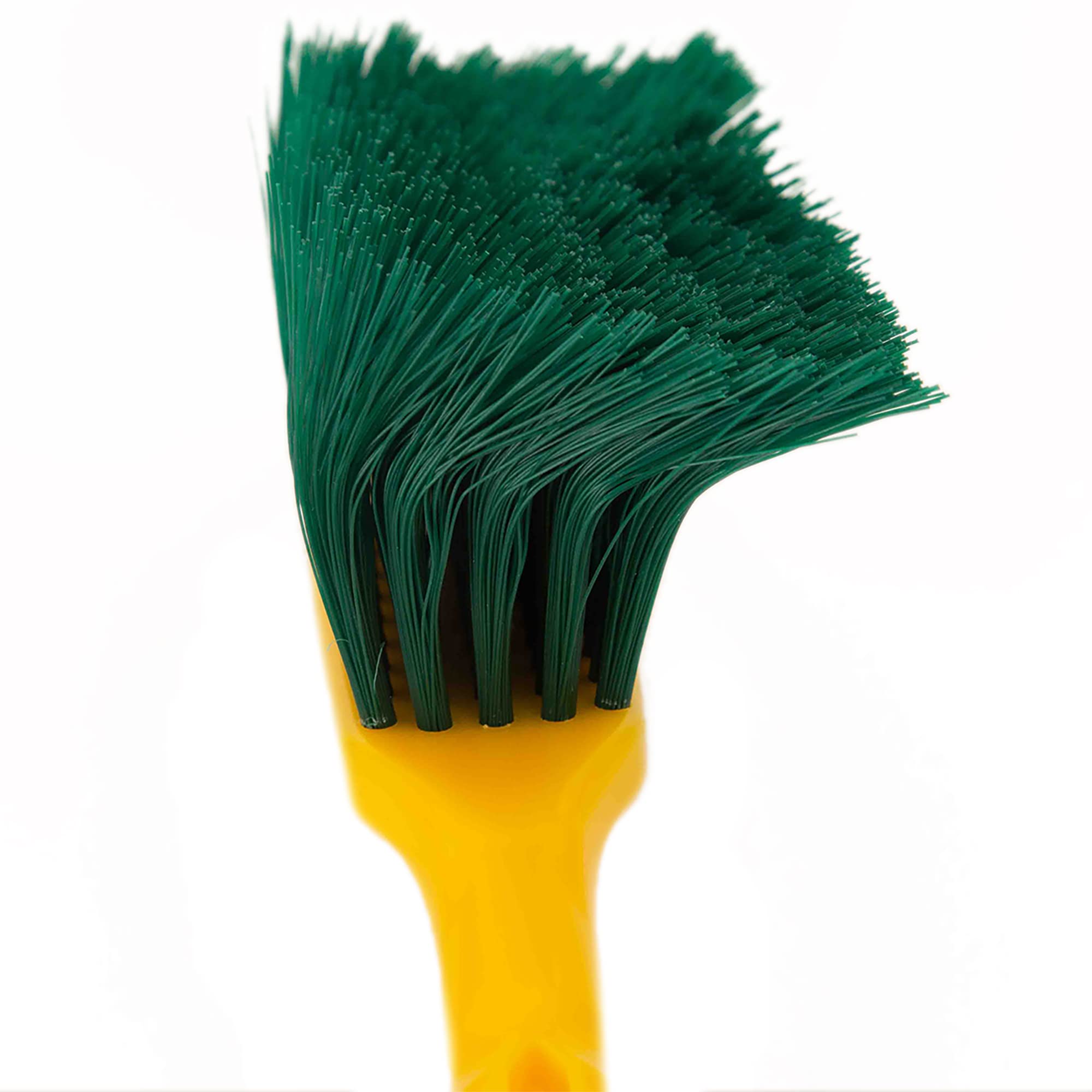Krallenbesen Set 30 cm Kunststoff mit Teleskopstiel Kehrgarnitur gebogenen Borsten Gartenbesen Straßenbesen Kehrbesen (Besen + Kehrschaufel Set Krallenhandfeger, 30 cm)