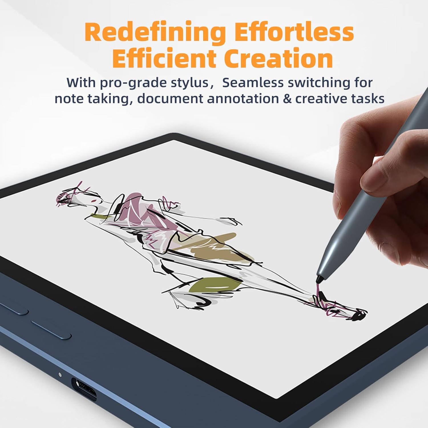 Bigme B7 Color eReader, ePaper Tablet 7 Inch E-Ink eBook Readers Android e-Reader with 4G Calling, 8GB+128GB, Stylus, Android Ereader Tablet with Audiobook Note-Taking Meeting Record Transcription