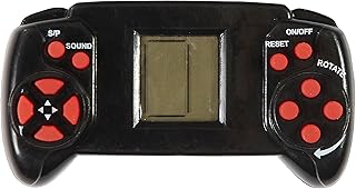 Mister Gadget - MG3711 - Retro Arcade Controller mit 23 Integrierten Spielen - Kompakt und Ergonomisch - Perfekt für Liebhaber Klassischer Spiele - Größe 9 x 3 x 4,8 cm - Schwarz und Grau