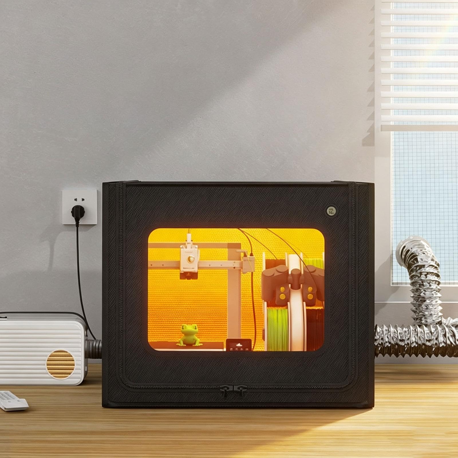 Copertura for Tenda Custodia ventilata for Stampante 3D Ventilazione LED