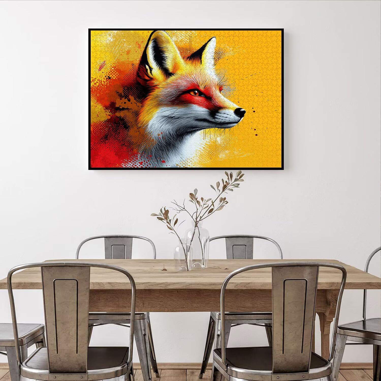 Puzzle 4000 Pezzi volpe Puzzle Classici per Gioco Familiare, n-249 | Impossibile Puzzles, Intrattenimento Creativo, Rilassamento e Intelligence, Regalo per Amore e Amico, Home Decor, astratto