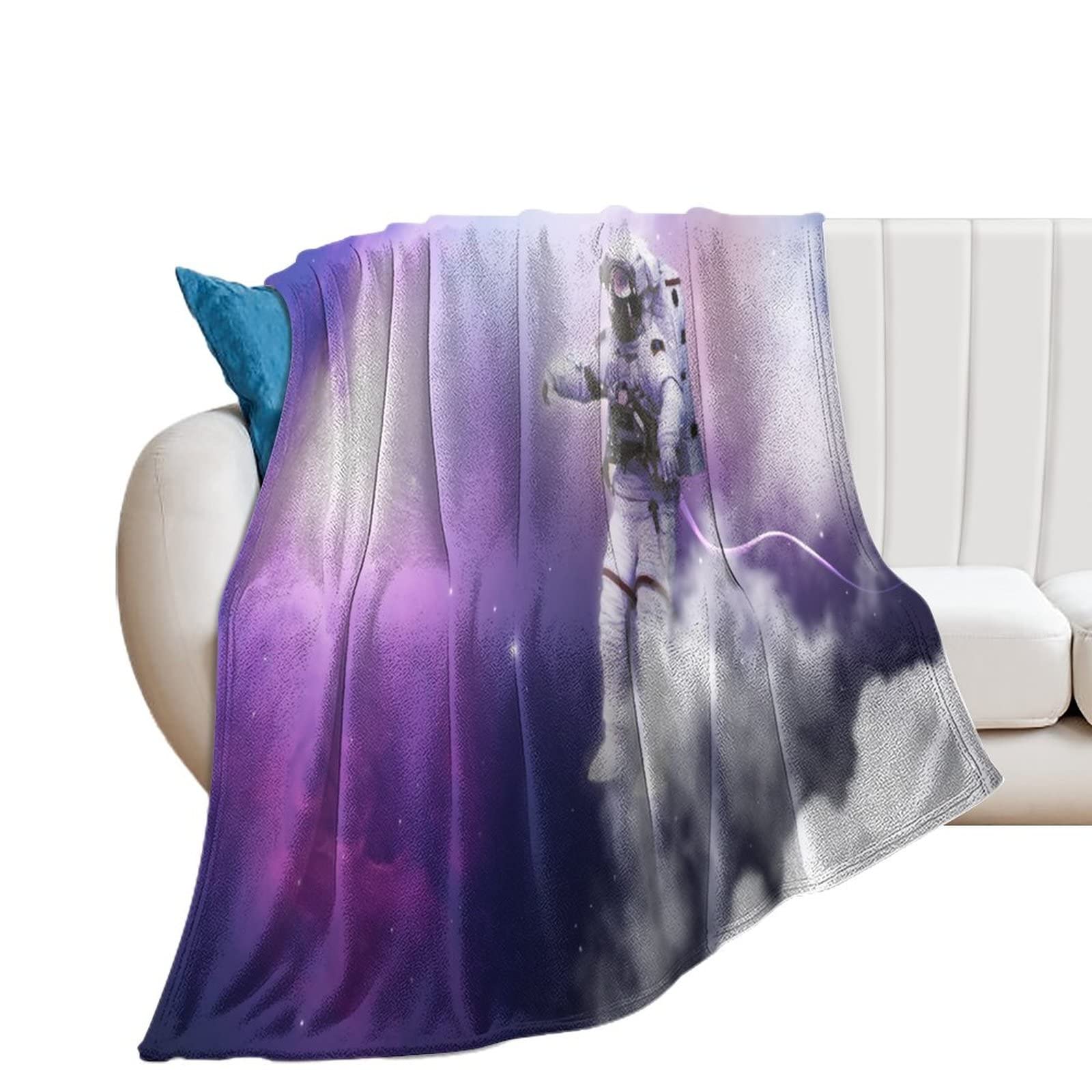 Couverture de canapé imprimée Astronaute protège canapé et réchauffe