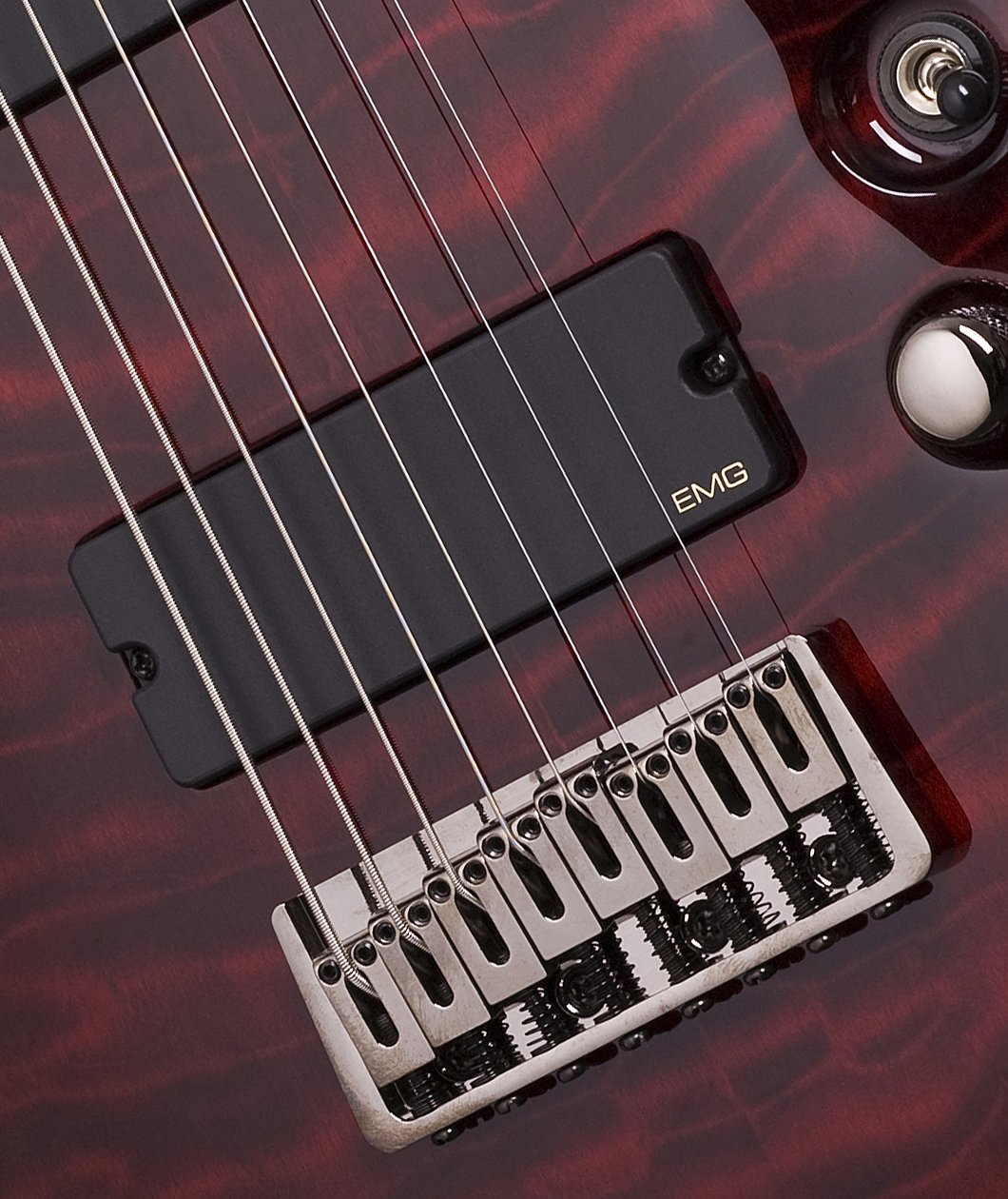 8弦！希少！美品！schecter Damien Elite-8 MBK Damien-8 Multiscale