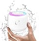 Bluetooth スピーカー【2025光るスピーカー＆RGBライト】ブルートゥーススピーカー 防水スピーカー 小型 ワイヤレススピーカー お風呂 通話マイク ミニ ポータブルスピーカー スマホ 車/キャンプ/屋外 Android/iPhone対応