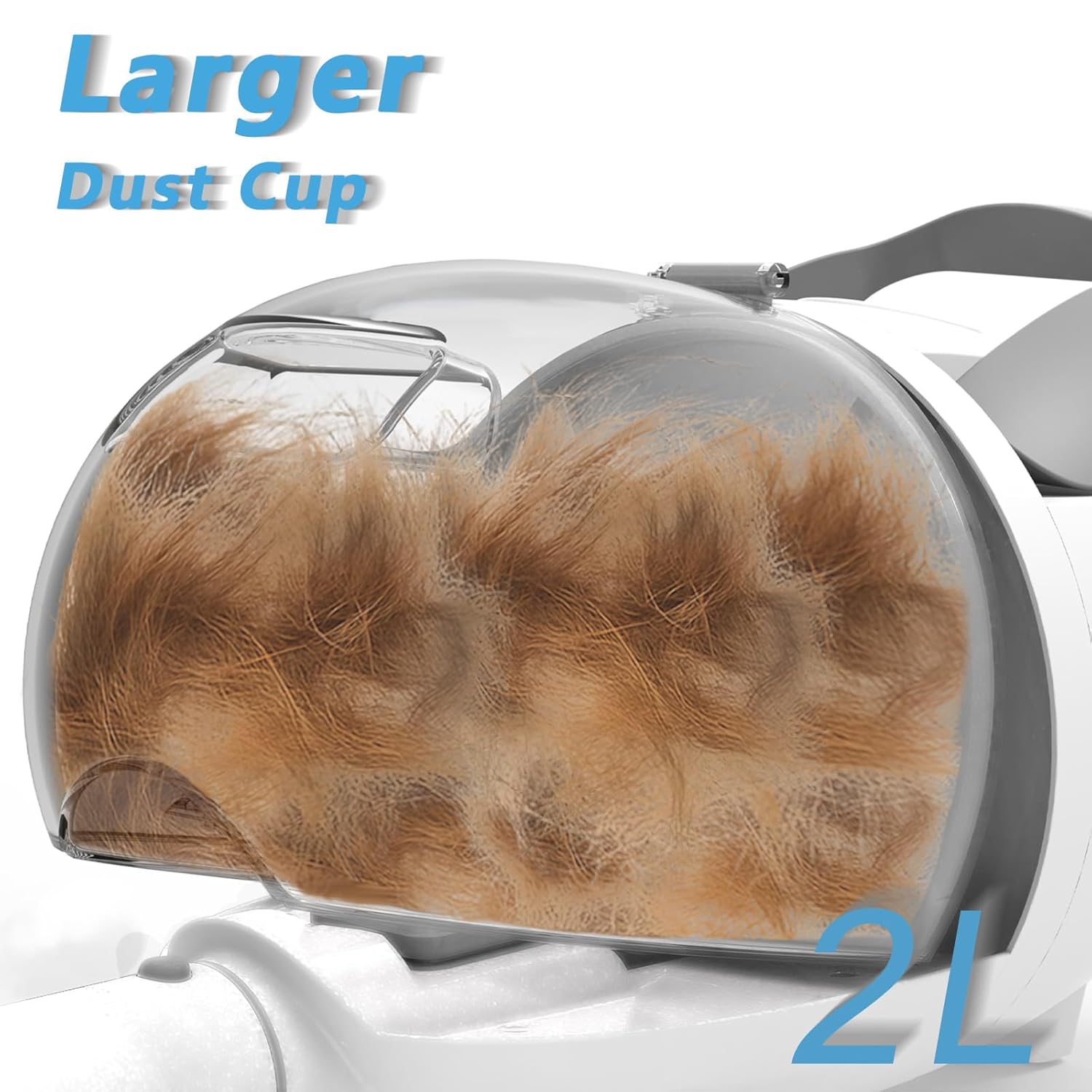 Pet Grooming Vacuum,13000pa Strong Suction Dog Grooming Kit, 2L Dust Cup Dog deshedding Vacuum Brush with 5 Grooming Tools for Shedding Pet Hair, Home Cleaning - Image 3