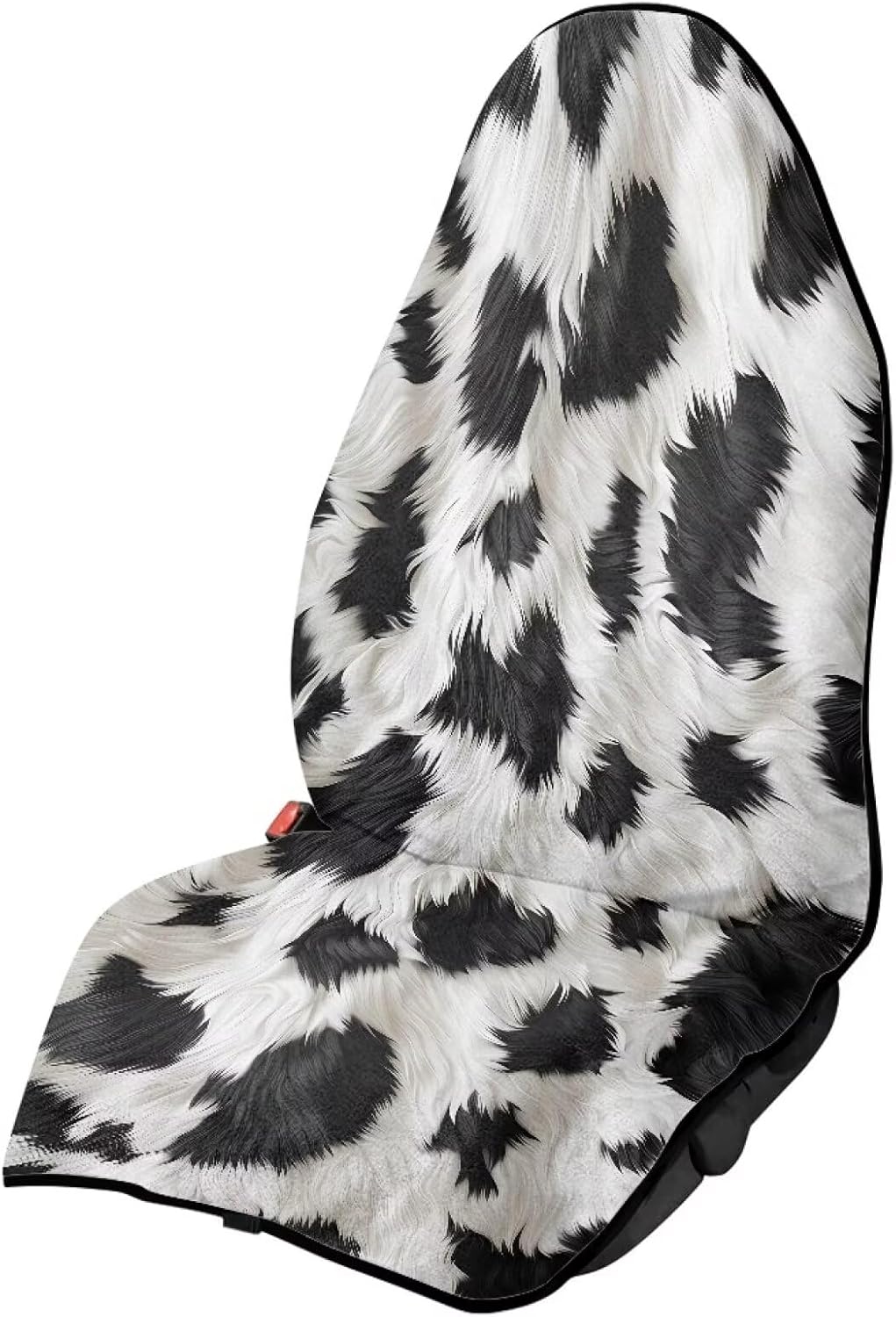 Cow Print Waterproof Sweat Towel Car Seat Cover Anti-Slip Bucket Seat Protector Breathable Car Seat Towel Cover After Gym Workout Running Swimming