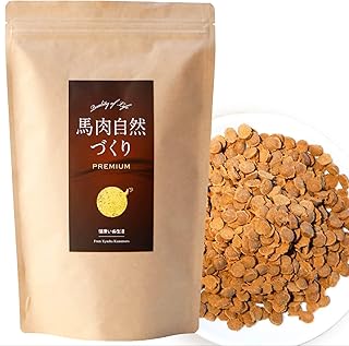 健康いぬ生活 馬肉自然づくりプレミアム 800g×1袋 成犬 ～ シニアダイエットフード 国産 無添加 ヒューマングレード アレルギー 全犬種 全年齢