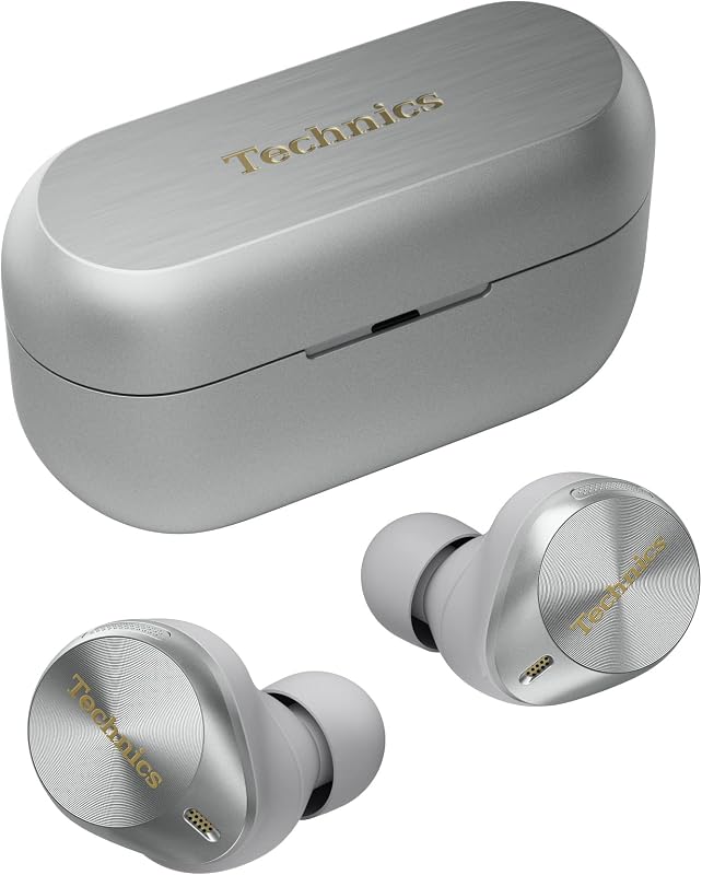 Technics EAH-AZ80E-S Vezeték nélküli fülhallgató zajszűréssel, ezüst - silver