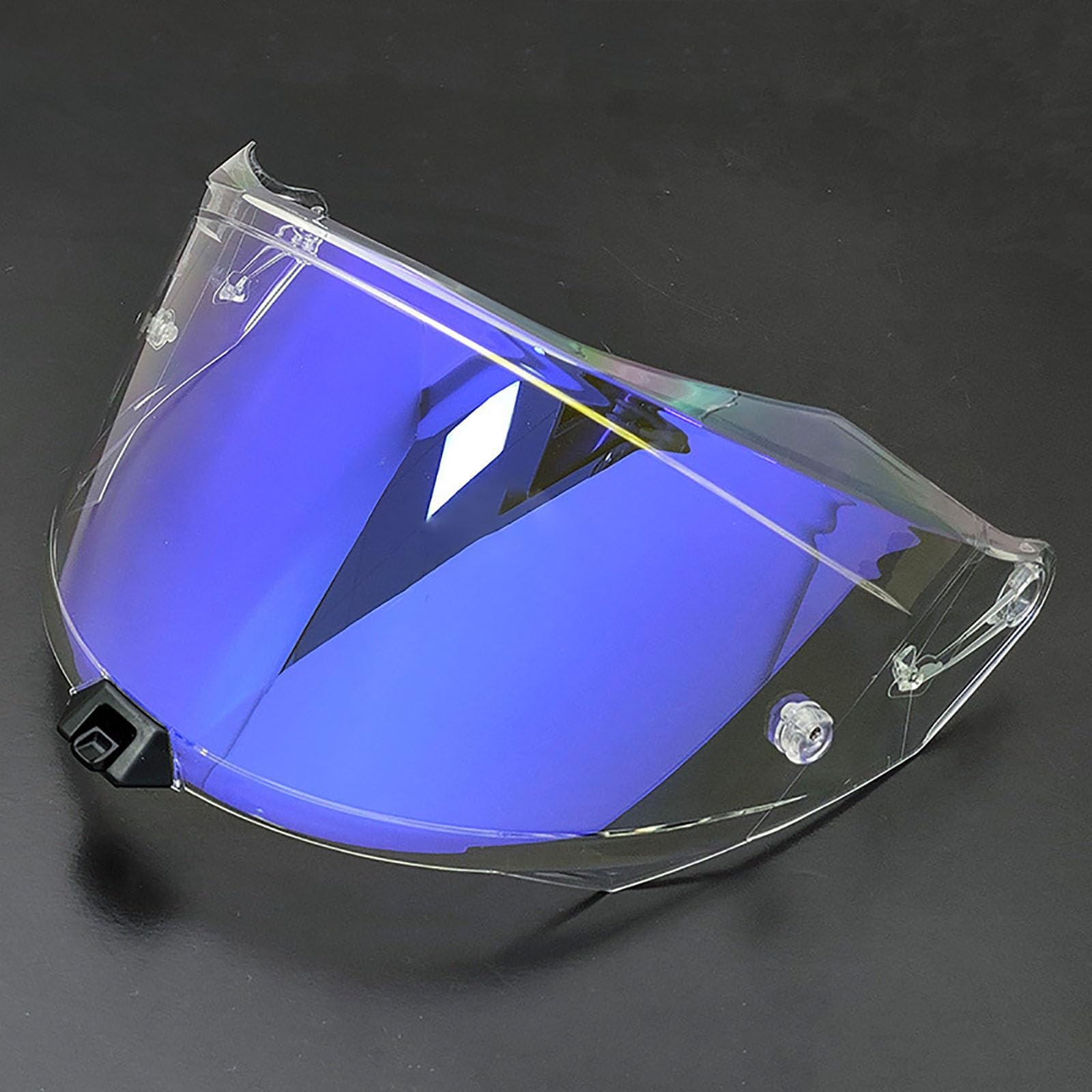 Visera Casco Moto,para KYT R2R,Protector Facial con Protección UV Accesorios de Repuesto para Motocicleta,H