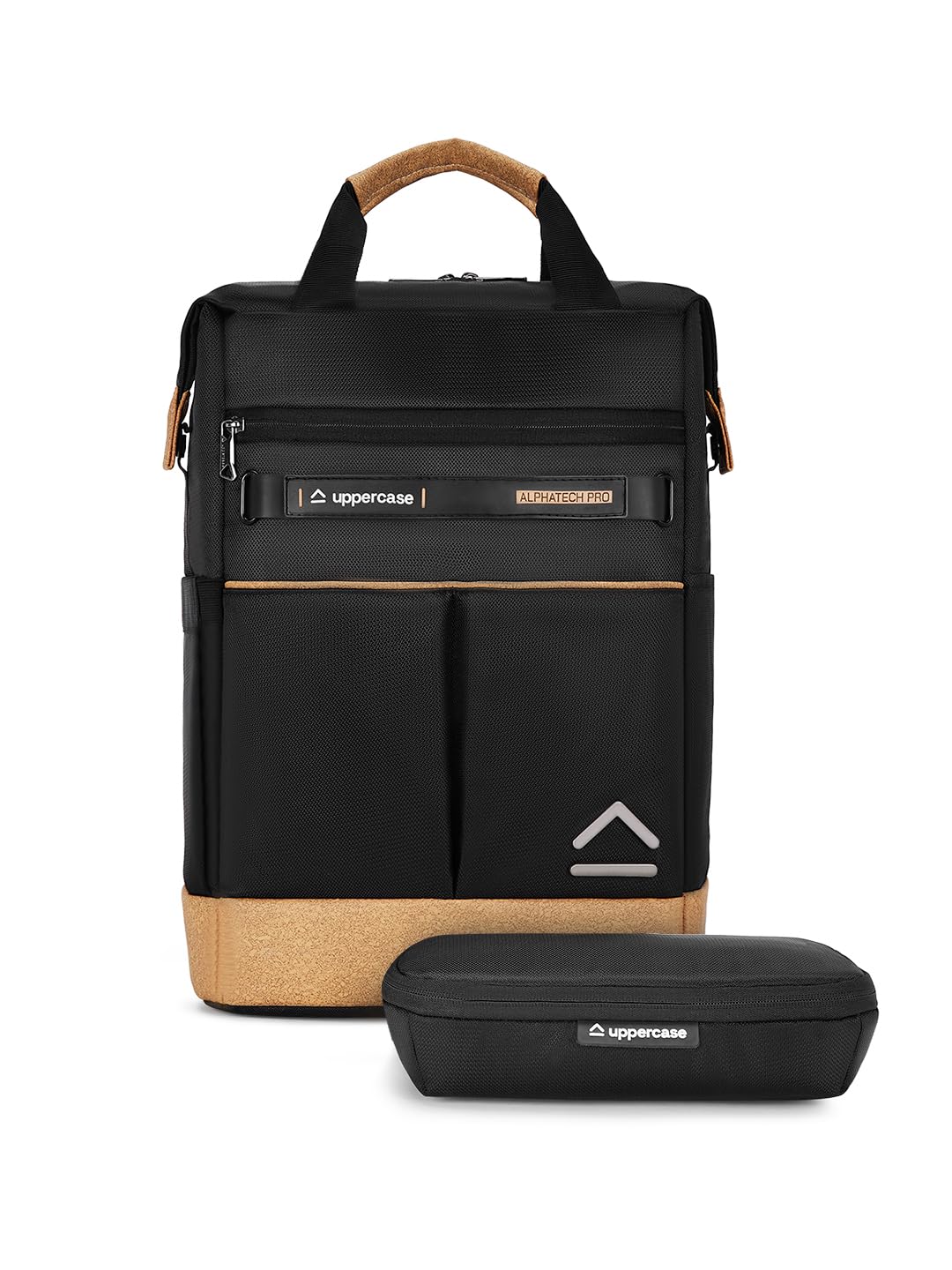 uppercase Oak Alphatech Padded 15.6" Laptop & iPad Compartment Pro Backpack for Men & Women - Tote & Backpack Carry, Snaplift Laptop & iPad Compartment, Quick Access Pockets with Tech Pouch-picture-28