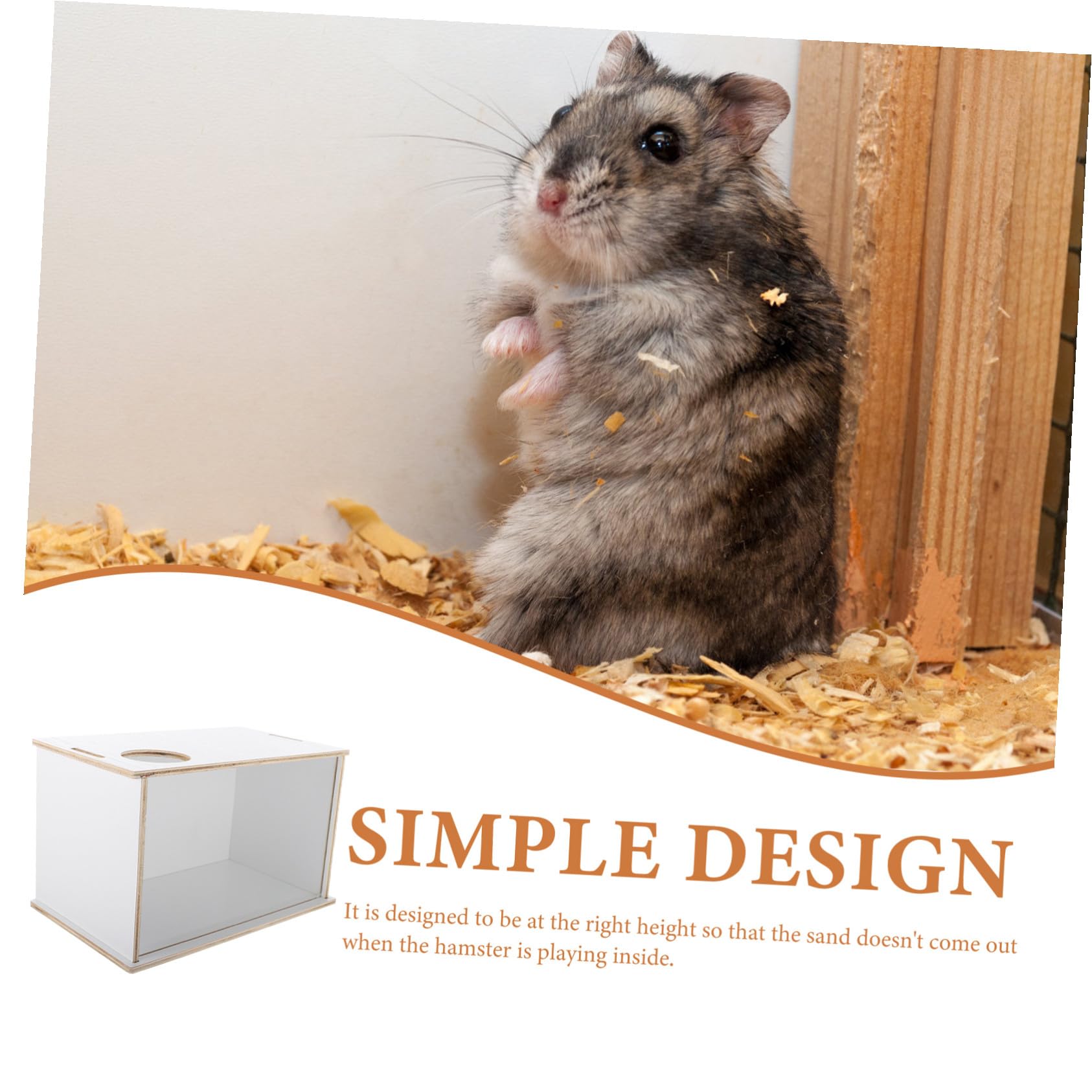 NOLITOY Hamster Sandbad Box Groß Acryl Transparent Mehrzweck Sand badehaus für Kleintiere Wie Mäuse Chinchillas Einfache Reinigung Haushalts sandbad Behälter
