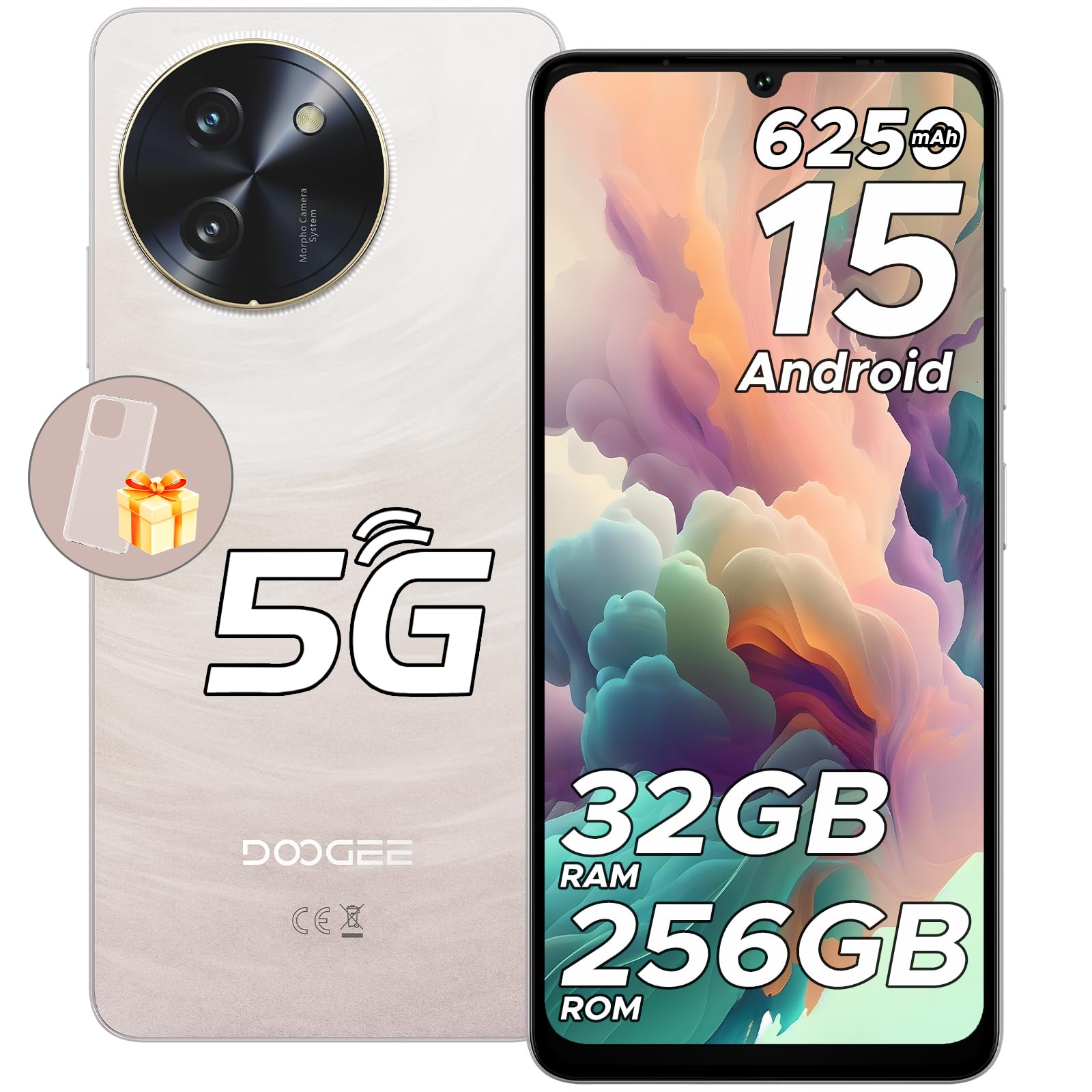 Amazon.co.jp: 【5Gスマホ Android 15 】DOOGEE Note 59 Pro SIMフリー