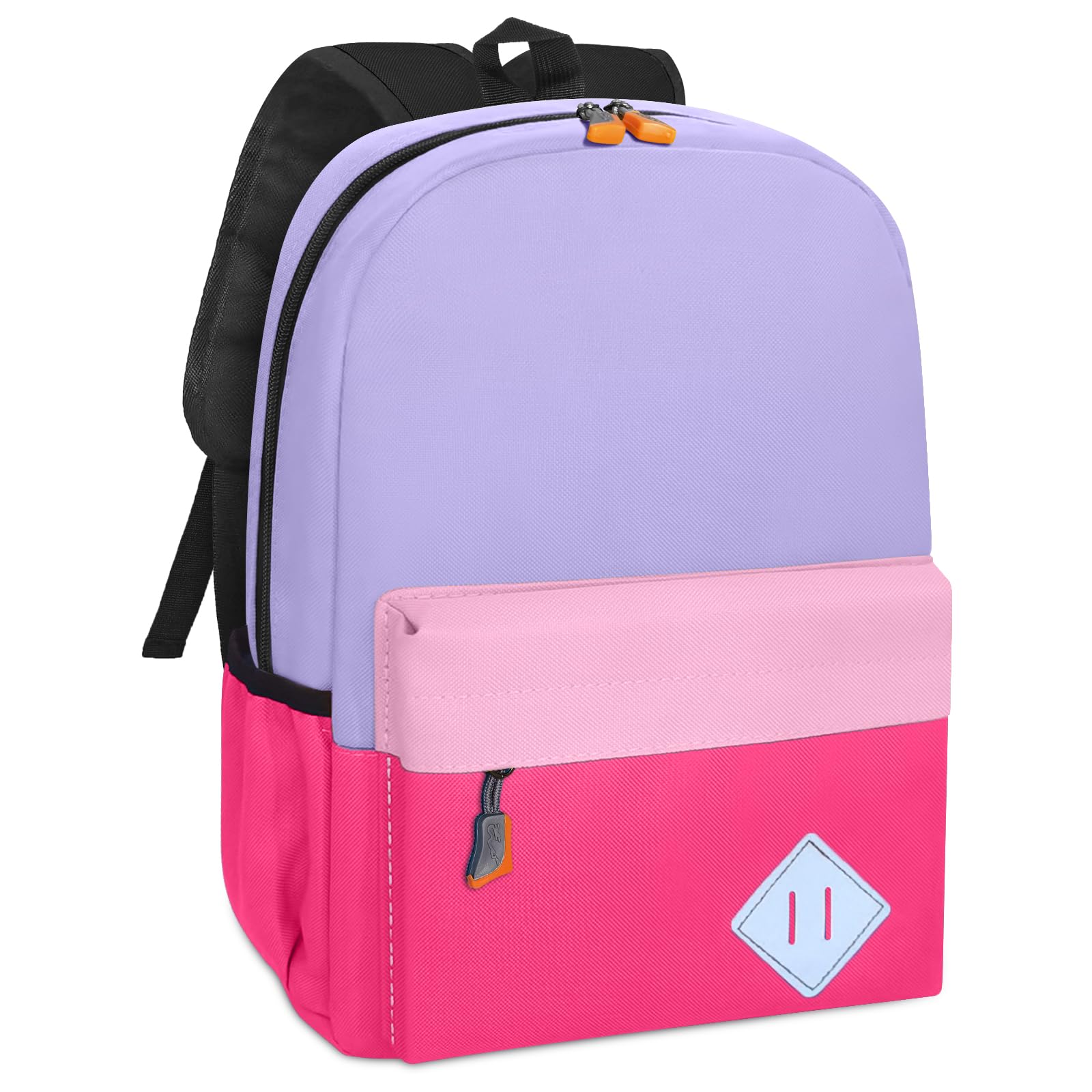 Little Kids Backpack for Girls - Toddler Preschool Backpack School Bag Cute Kindergarten Backpack for Aged 3-6, Purple Rose