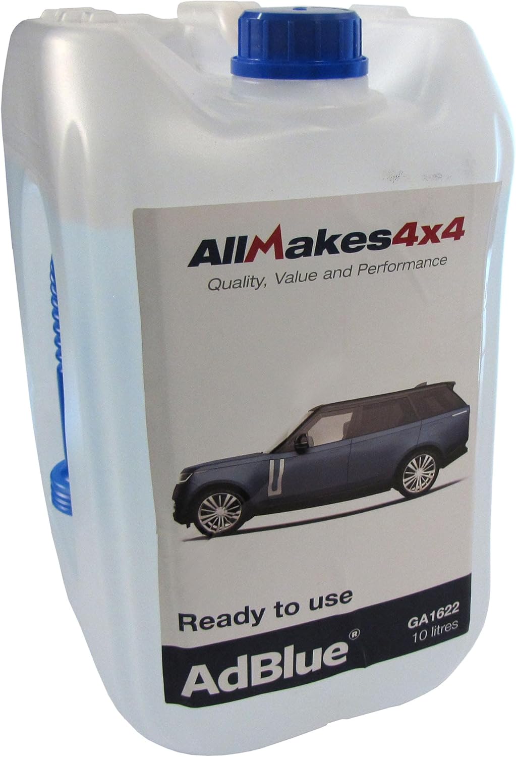 AdBlue Diesel Exhaust Fluid DEF SCR LR072258, Original Equipment, Bulk 2.6-Gallon / 10L Container, Compatible with Land Rover Discovery 5, Range Rover Sport, Velar, And Evoque, Diesel Vehicles Only