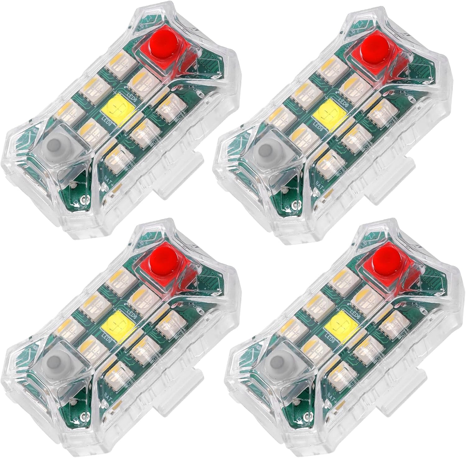 Drone Waterproof mini Strobe Light, Anti-Collision Light, Rechargeable Drone Lights for Night Flying for DJI Neo/Avata 2/Air 3S/Mini 4 Pro/Mini 4K/Most RC Drone Accessories (4PCS) : Toys  Games