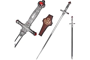 GODRIC GRYFFINDOR Sword with Scabbard and Display Board