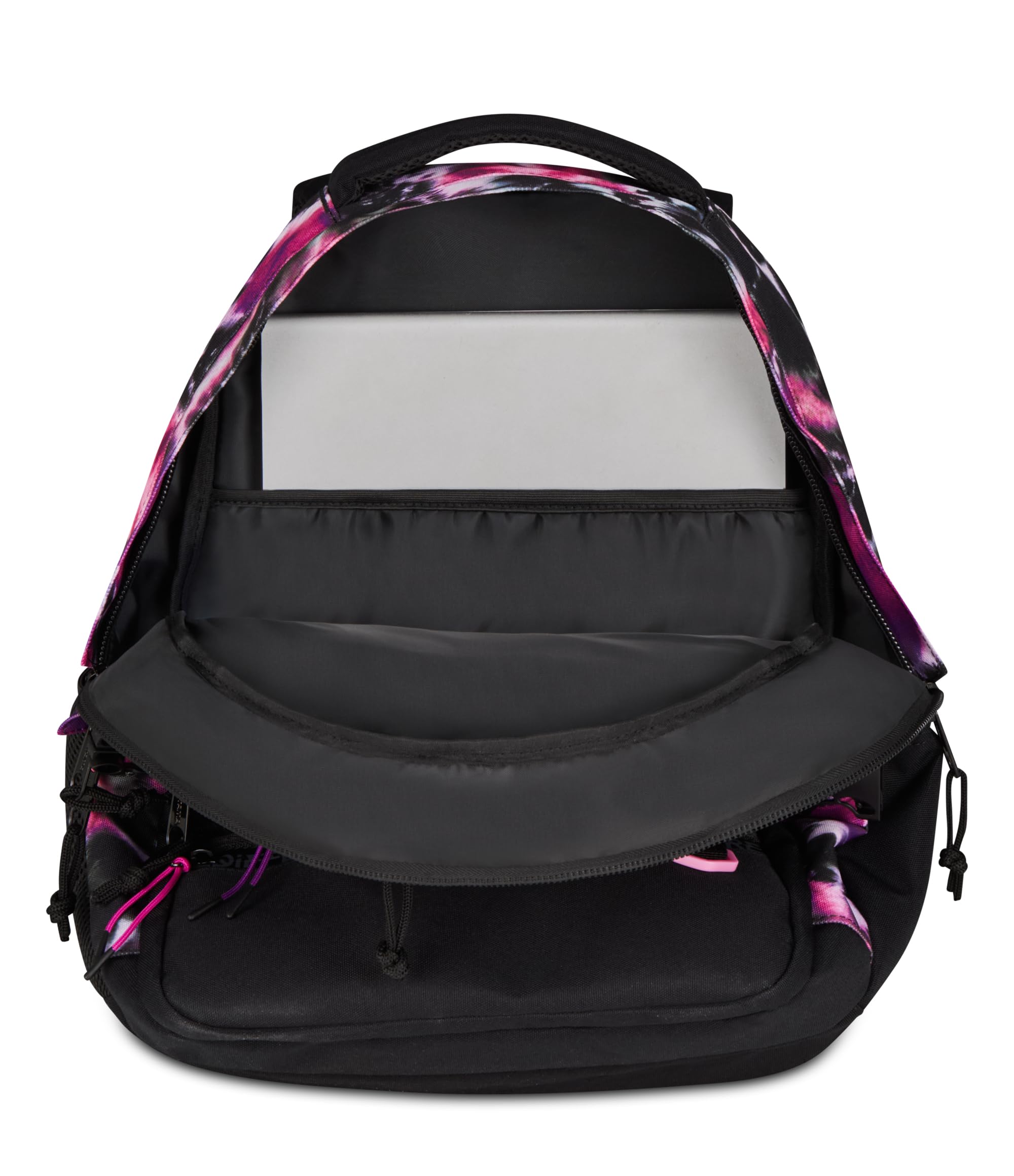 Mitama Zaino Triplo Scomparto PURPLEHYPE con Tasca porta PC, Nero,Tasca frontale attrezzata, Scuola Elementare e Tempo Libero, Bambina Ragazza