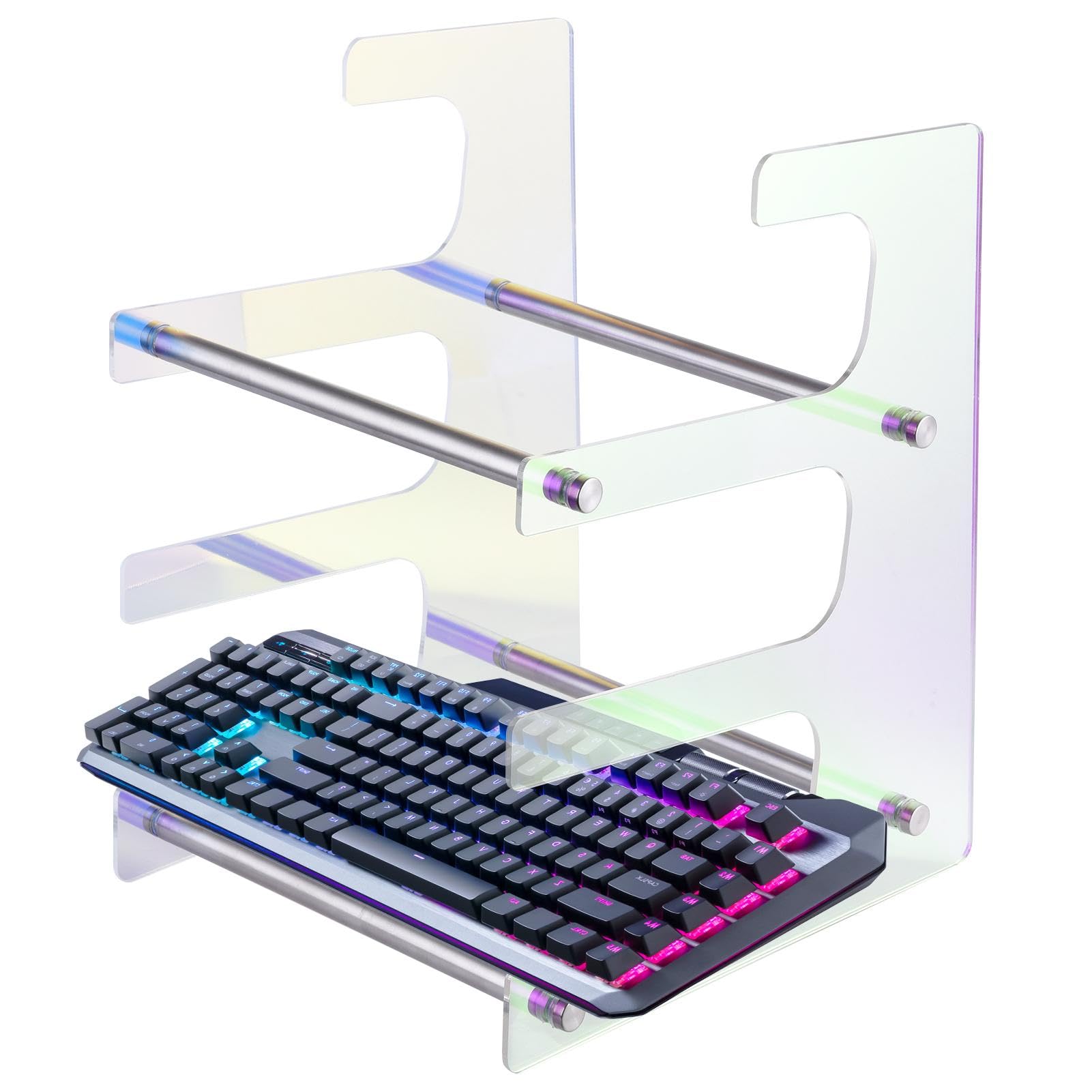 Tastaturständer für den Schreibtisch, 3-stöckige mechanische Tastatur