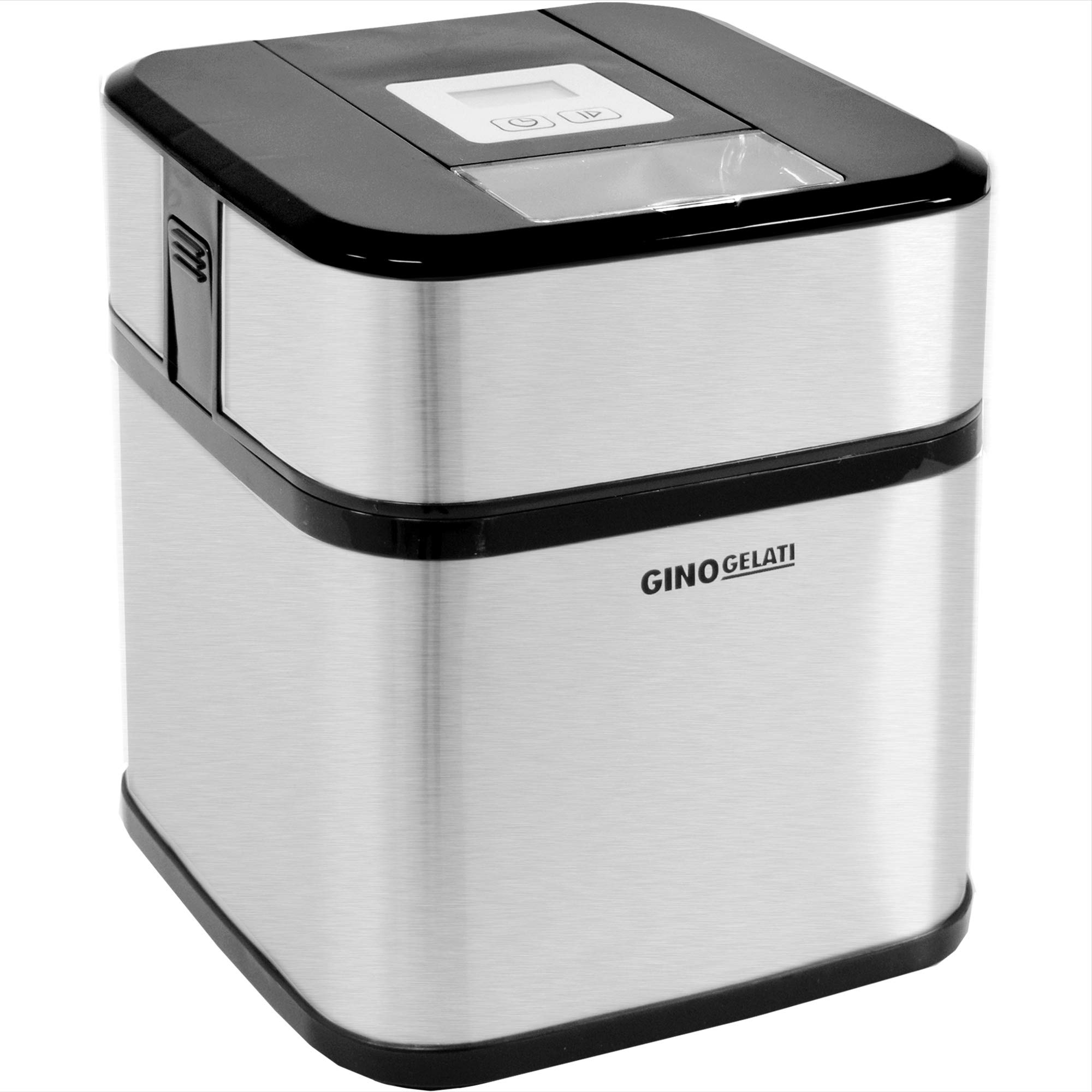 Syntrox Germany Edelstahl Eismaschine, Frozen Yogurt Maschine, Milchshake Maschine und Flaschenkühler Gino Gelati GG-12W