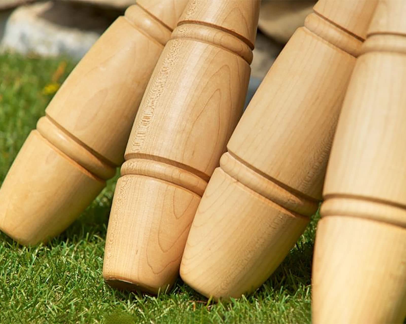 EKSED Indische Holzkeulen, 1,1 Pfund/1,6 Pfund/2,2 Pfund, Paar, Ganzkörper-Workout-/Krafttrainings-Keulenhantel, Heim-Fitnessgeräte, Fitness-Trainingskeulen für Damen und Herren