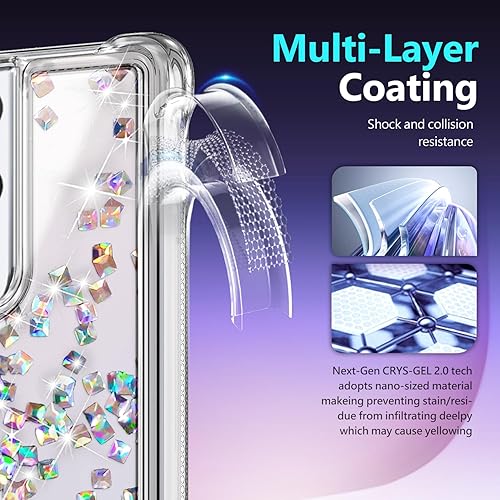 Miniatura 396 de NGB Supremacy Funda compatible con Samsung Galaxy S22 Plus (5G de 6.6 pulgadas) con protector de pantalla (cobertura máxima, TPU flexible), soporte