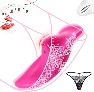 2026 Wearable Remote Portable Control Underwear for Women Vibrate Pan Ties Device 9 Modes Great for Her On Date Night BHM01