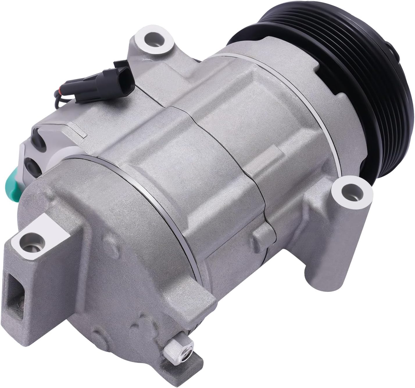 A/C Compressor, Air Conditioning Compressor, For 2007-2010 Ford Edge V6 3.5L DOHC, For 2007-2010 Lincoln MKX V6 3.5L DOHC