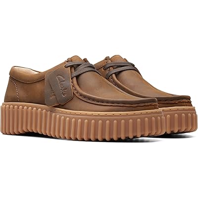 Clarks Torhill Bee beeswax waxy leather