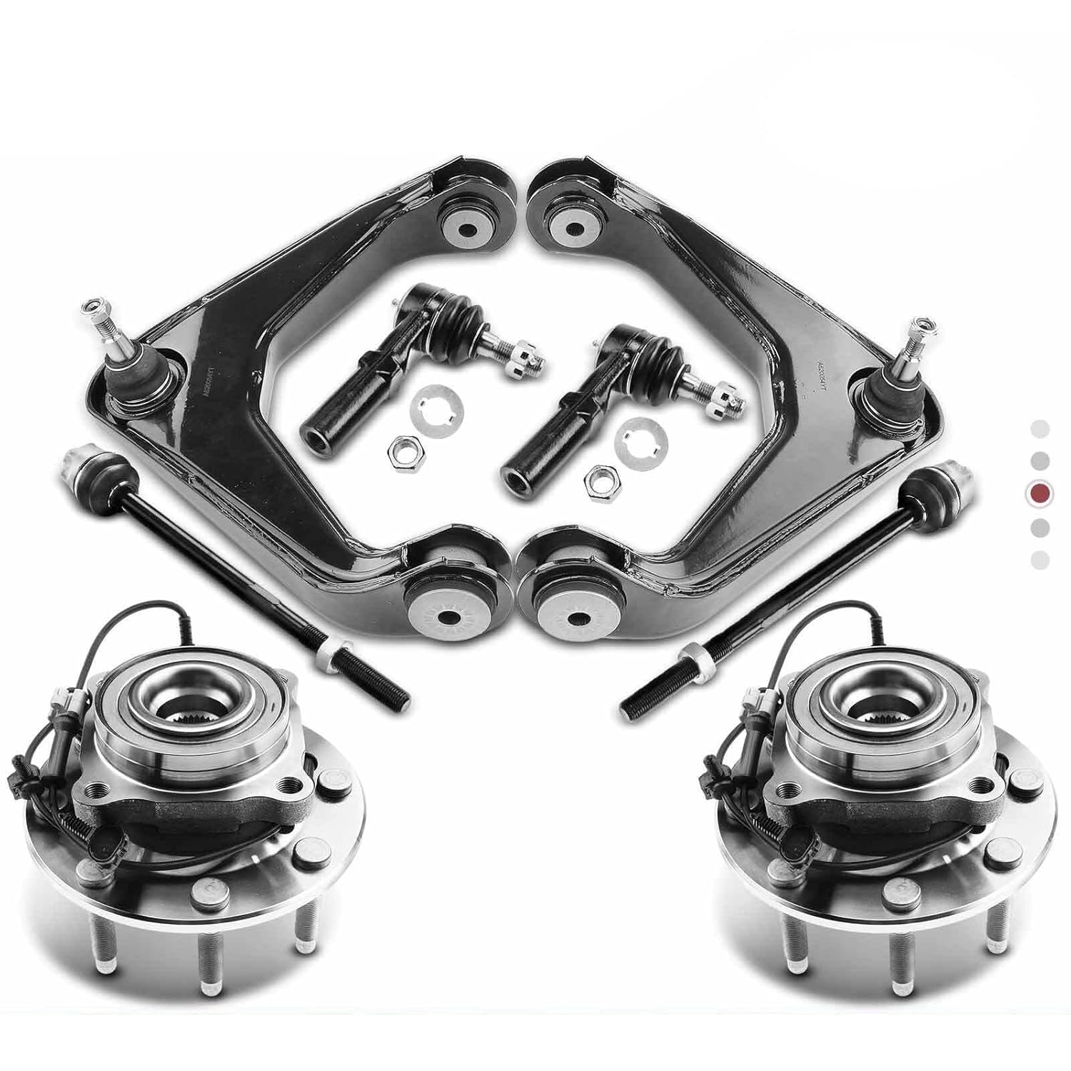 Replacement Parts for 8X Front Wheel Bearing Control Arm Sway Bar for Chevrolet Silverado 2500 HD GMC Mod-AP88P-88920