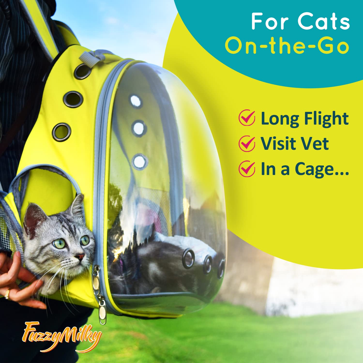Calming Collar for Cats - Cat Calming Collar Infused with Synthetic Pheromones, Cat Pheromone Diffuser Necklace for Anxiety Relief, Travel, Keeping Quiet - 4 Weeks Supply Each Collar (Orange, 4P) - image 6