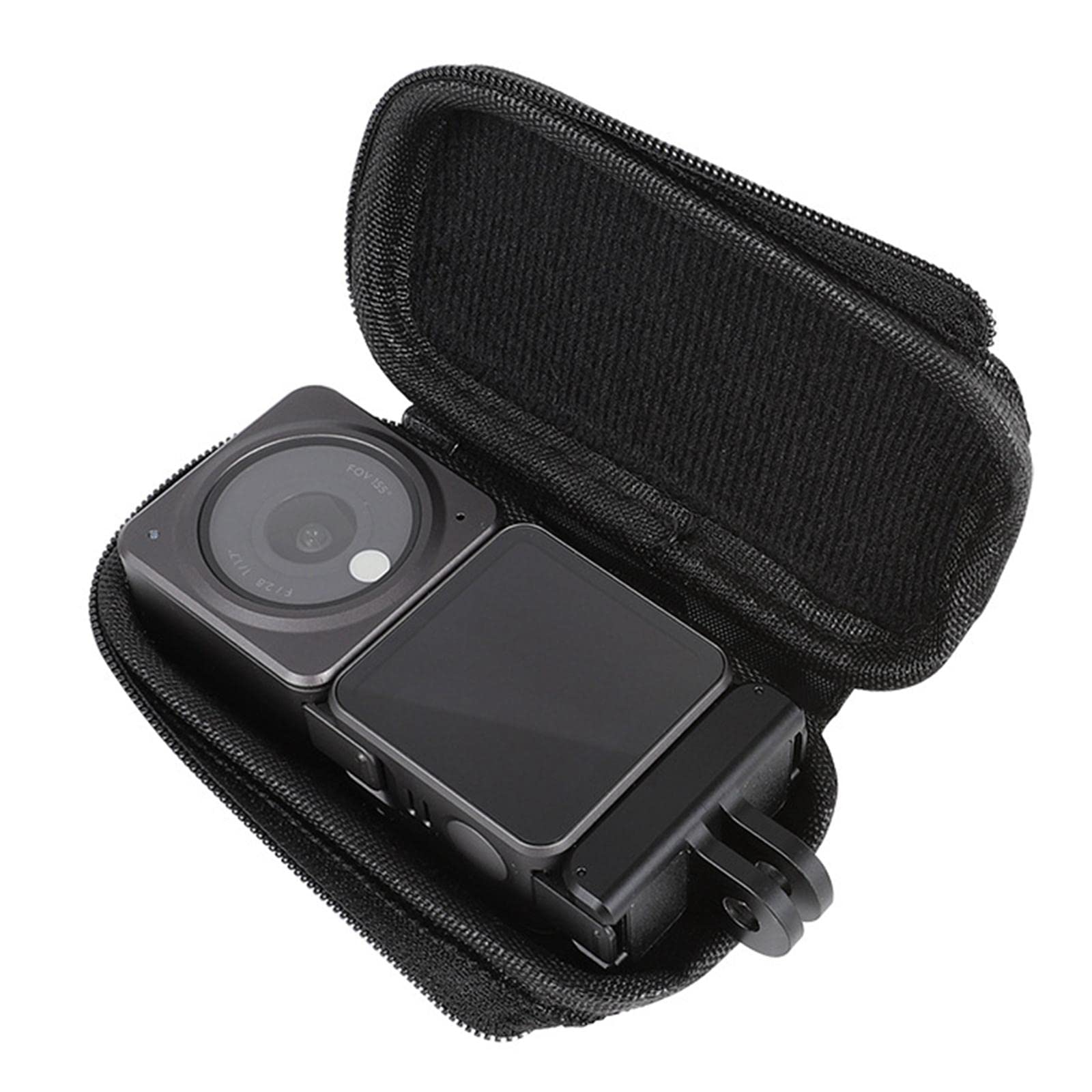 Enakshi® JPXY DJI Action 2 Camera Carrying Case Shock Absorber Waterproof PU Leather Travel Bag | Protective Portable Storage for Drone, Gimbal, and Accessories-image-42
