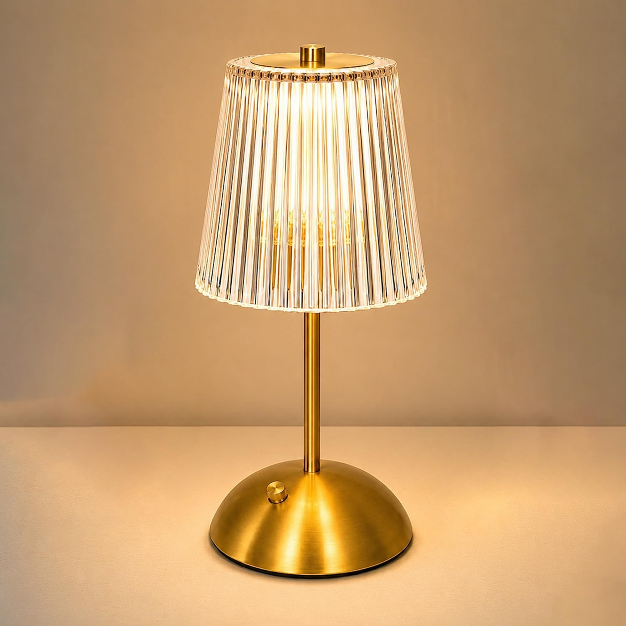 LED Table Lamp with 3-Colour Modes| USB Rechargeable Desk Lamp with Touch Sensor| Modern Crystal Table Lamp| Cordless Portable Bedside Lamp for Bedroom, Living Room, Office & Home Decor-image-22