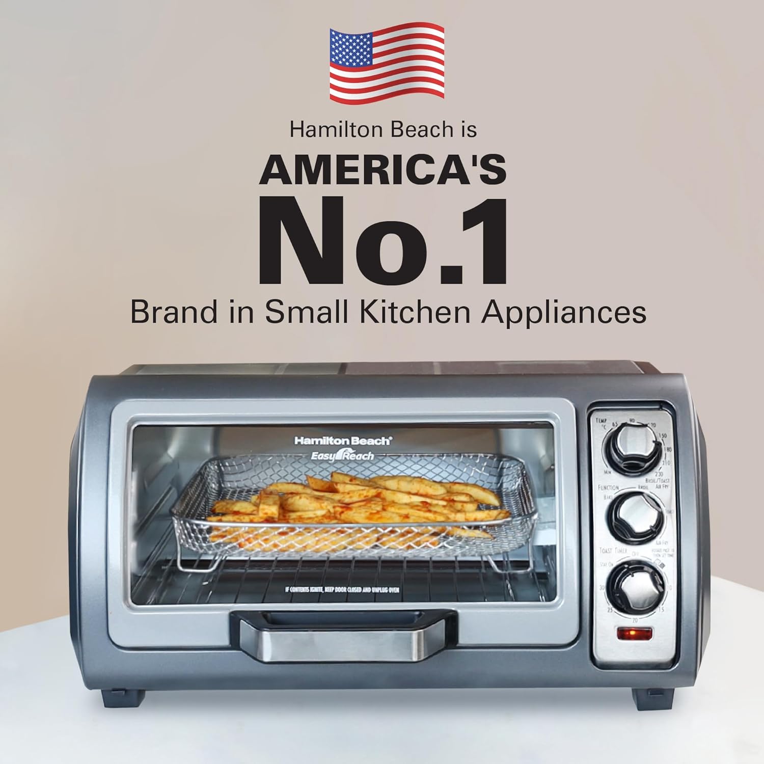 Hamilton Beach 700W Blender and 6 Slice Toaster Oven Bundle - Puree, Crush Ice Blender and Bake, Broil Toaster with Easy Reach Door